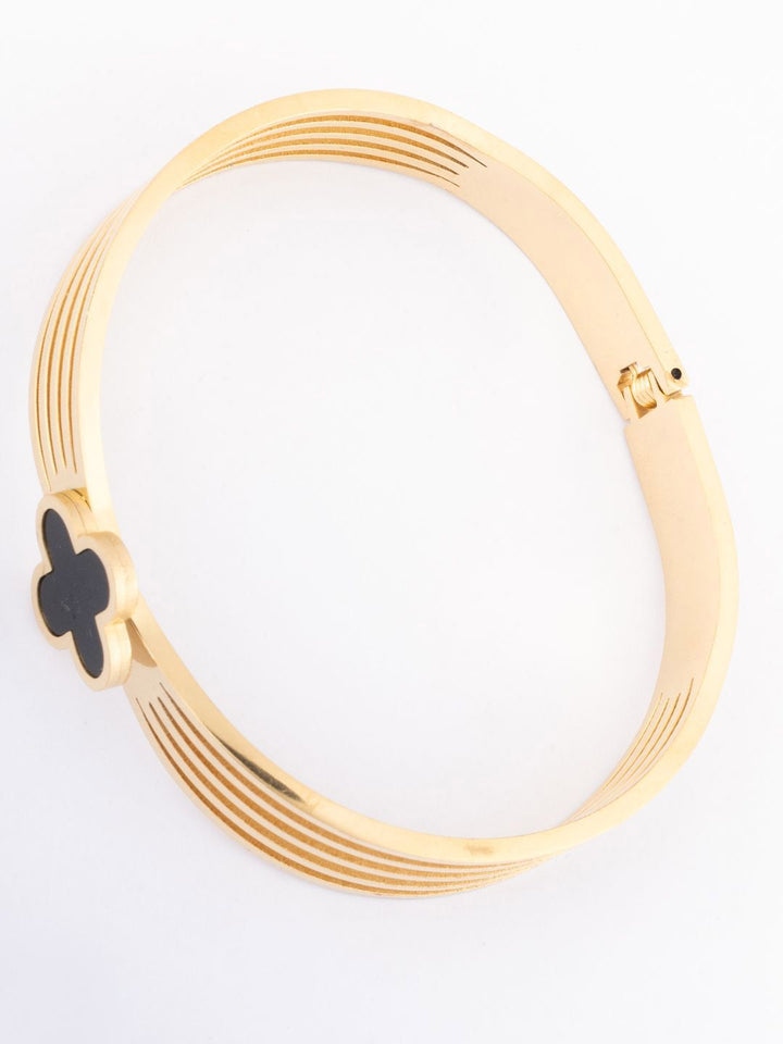 VOGUE PANASH Wanita Brass Gold-plated Bangle-Style Bracelet