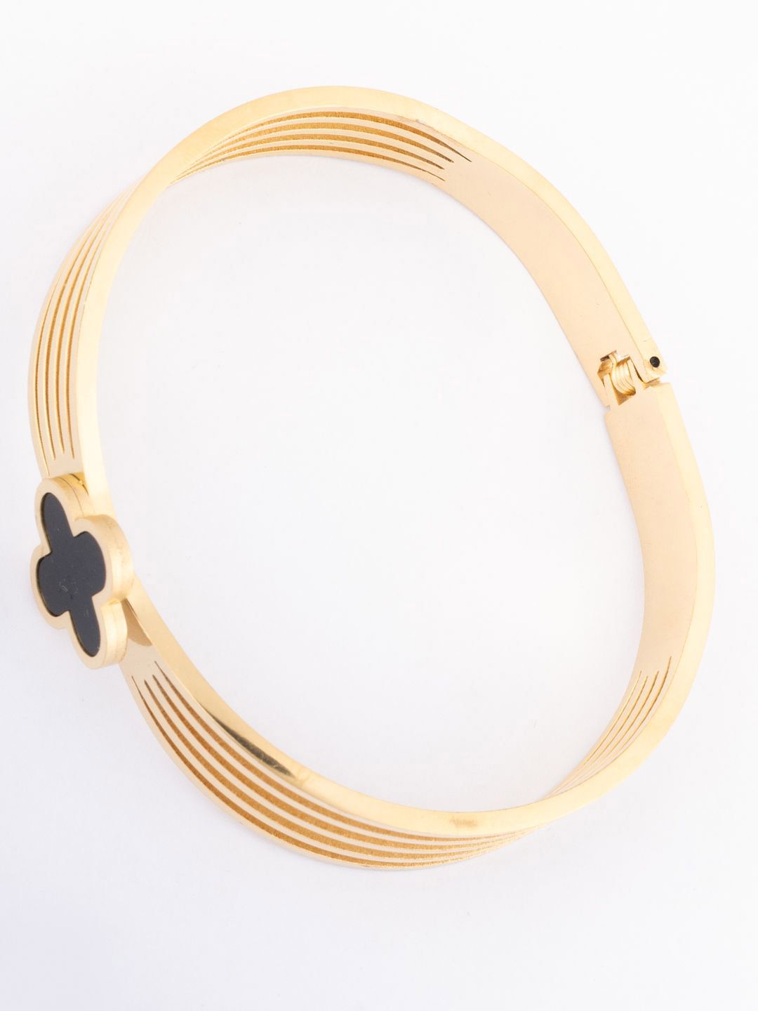VOGUE PANASH Wanita Brass Gold-plated Bangle-Style Bracelet