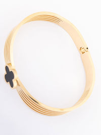 VOGUE PANASH Wanita Brass Gold-plated Bangle-Style Bracelet