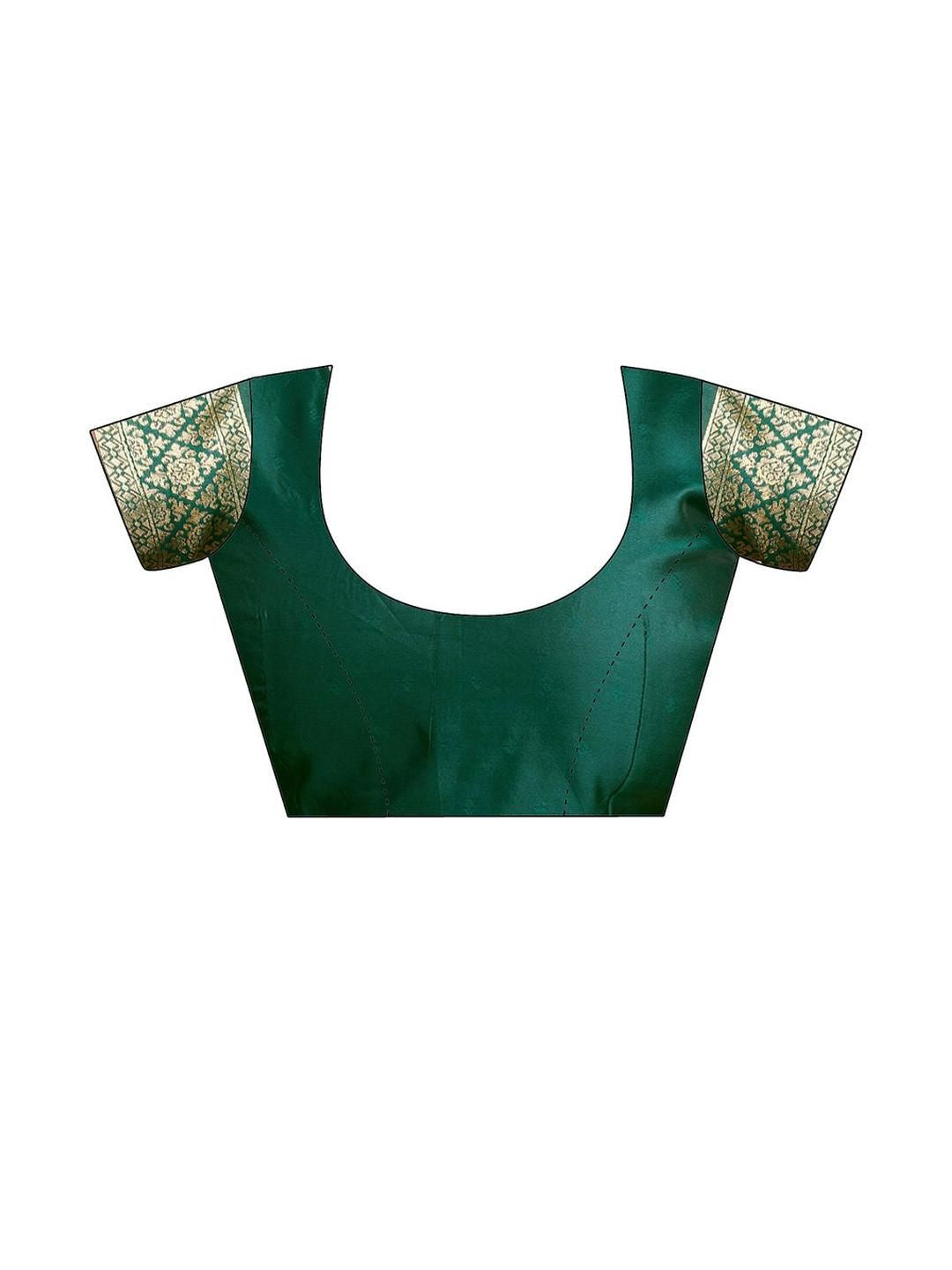 KALINI Woven Design Zari Silk Blend Designer Banarasi Saree