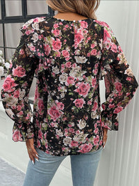 Semua Mengenai Anda Wanita Floral Dicetak A-Line Top