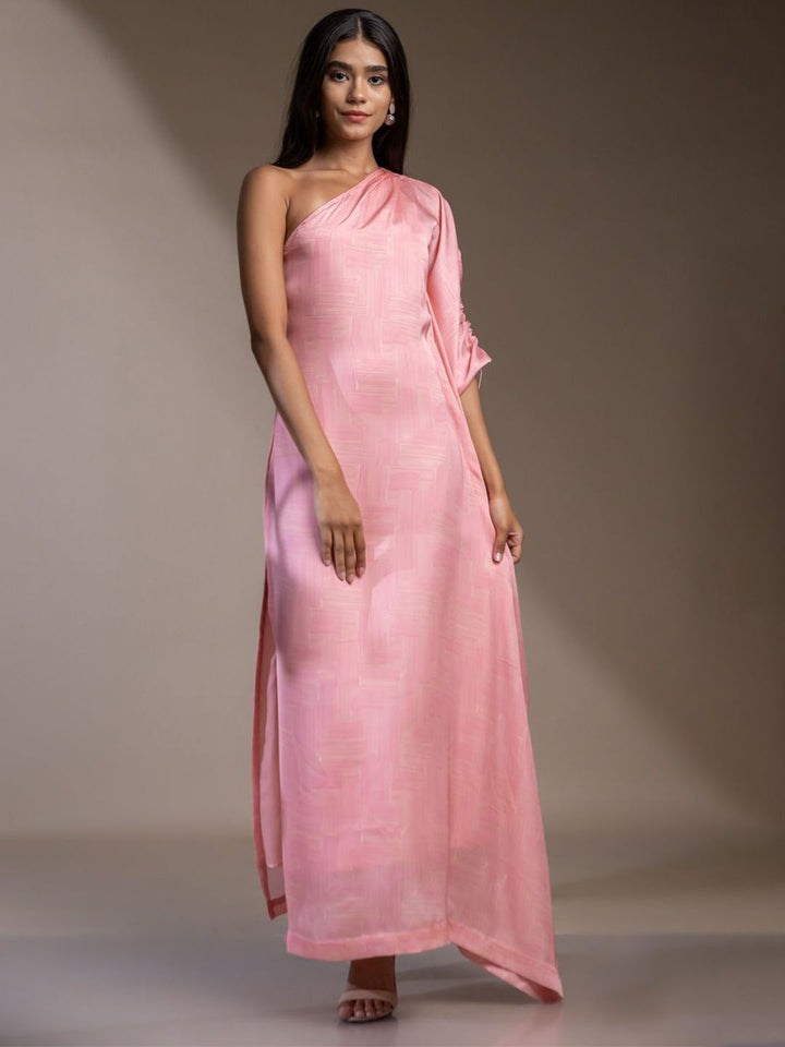 Mamicha One Shoulder Maxi Dress