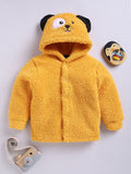 Moms Love Infant Boys Hooded Tailored Fleece Jacket