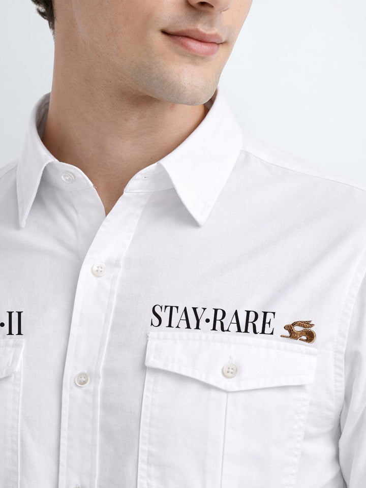 Baju Kasual Bercetak Standard ADRO Lelaki