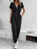 DressBerry Hooded Basic Jumpsuit