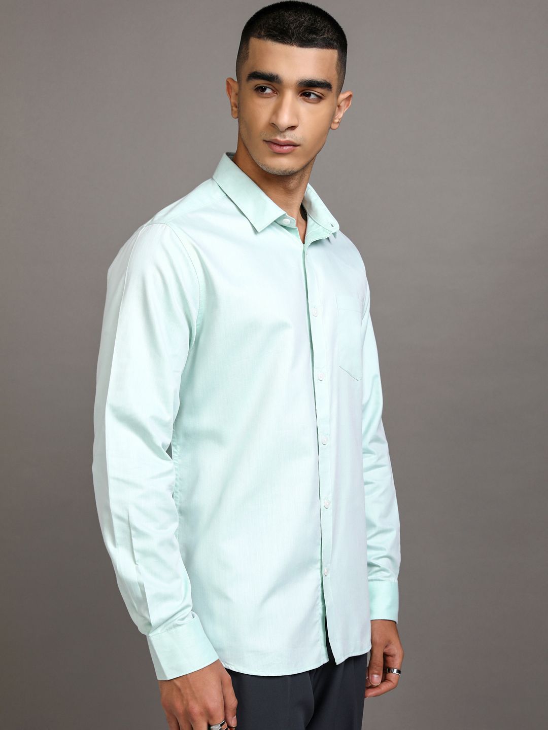 Highlander Men Sea Slim Fit Casual Shirt