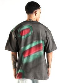 ADRO Men Grey Tshirts