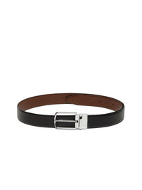 Teakwood Leathers Men Textured Leather Reversible Belt
