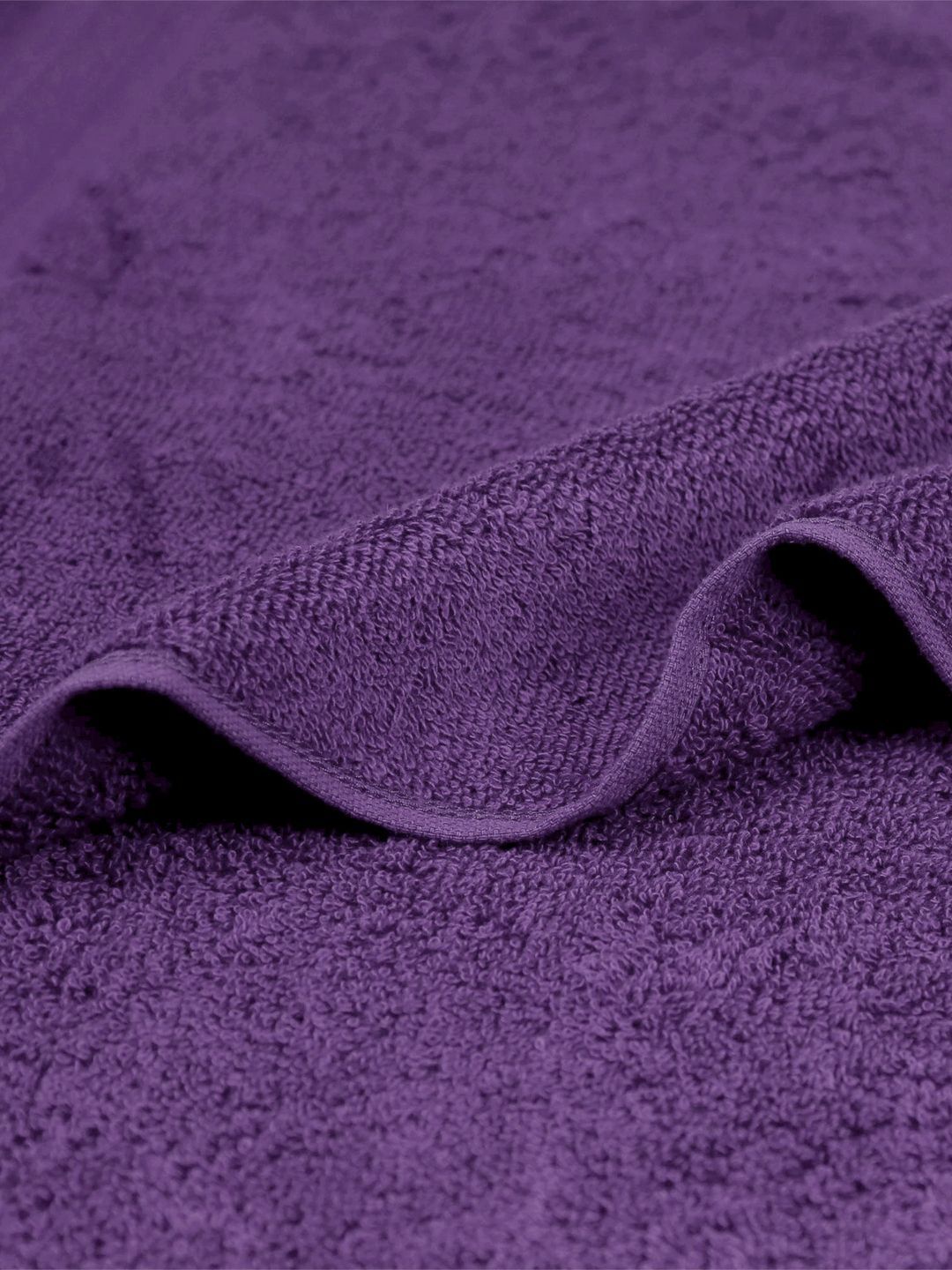MYTRIDENT Purple Cotton 500 GSM Bath Towel