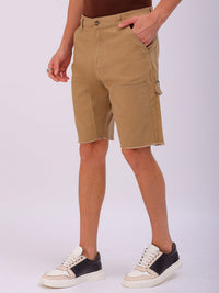 The Indian Garage Co Men Pure Cotton Relaxed Fit Chino Shorts