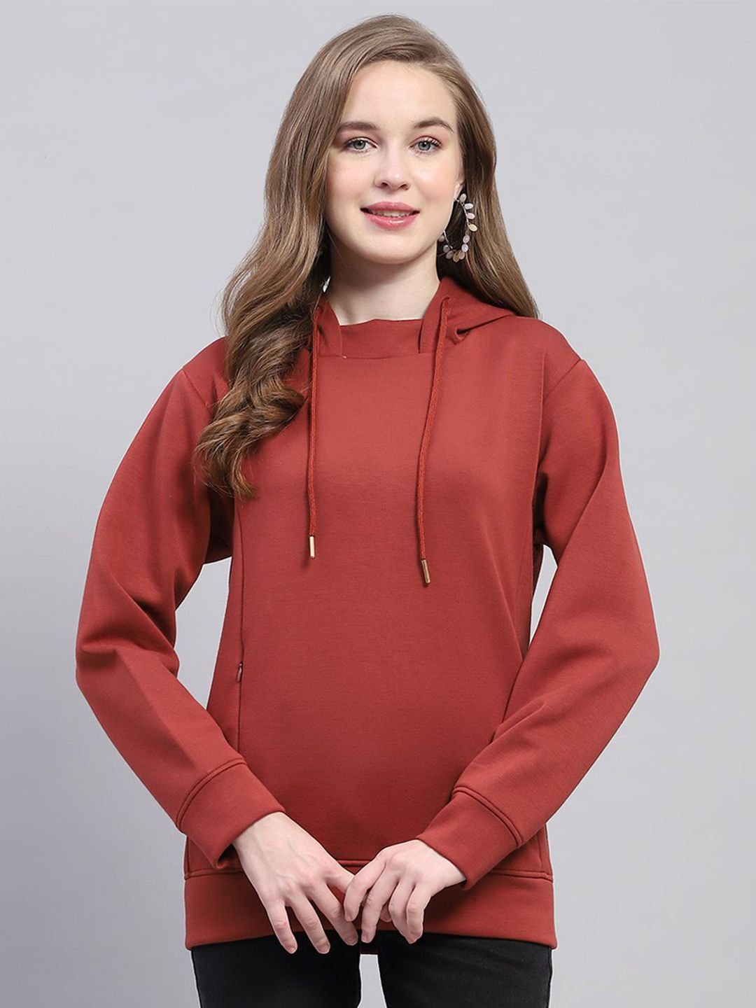 Monte Carlo Women Hooded Long Sleeves Sweatshirt