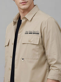 ADRO Classic Printed Cotton Twill Cargo Baju Kasual