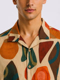 ADRO Men Relaxed Printed Casual Shirt