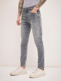 THE BEAR HOUSE Men Slim Fit Light Fade Jeans