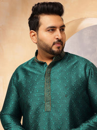SOJANYA PLUS Men Paisley Printed Regular Kurta with Pyjamas
