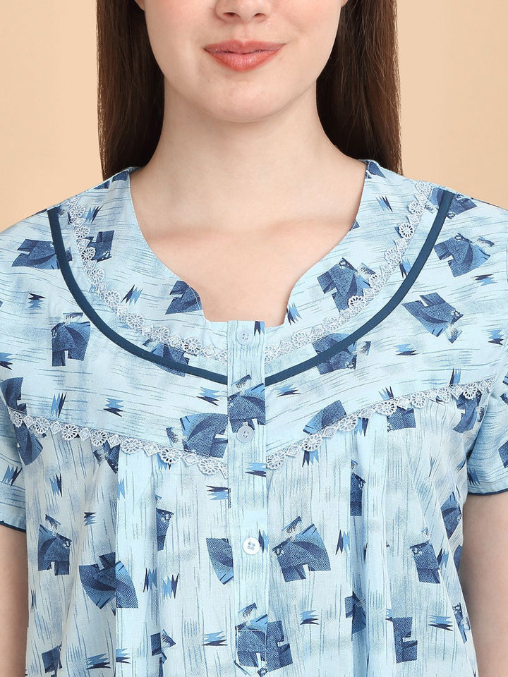 Sweet Dreams Women Everyday Pure Cotton Nightdress