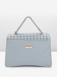 DressBerry Textured Structured Satchel