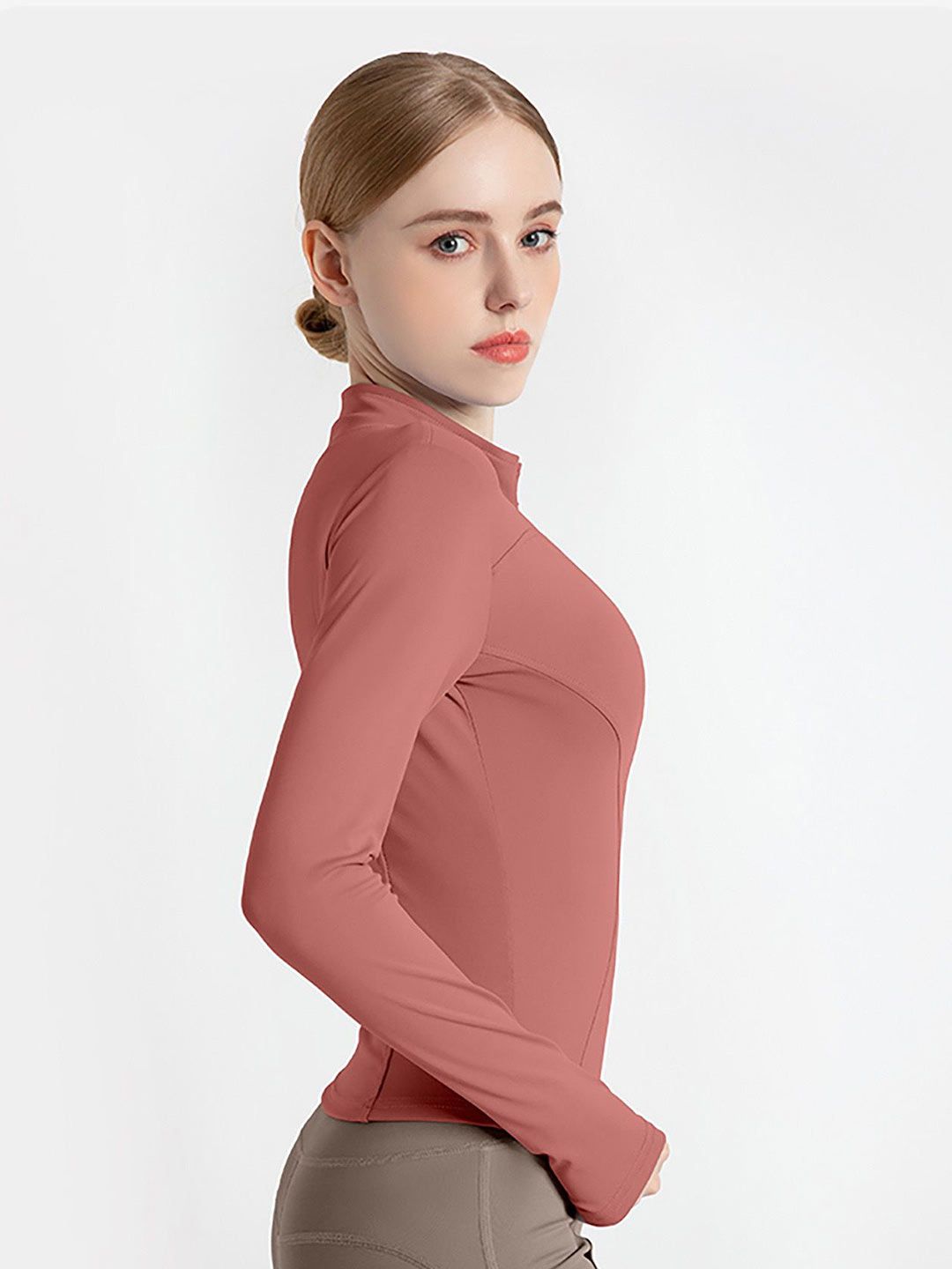 HRX by Hrithik Roshan Mock Collar Long Sleeves Sporty Jacket