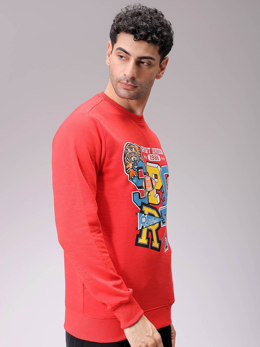 The Indian Garage Co Men Printed Sweatshirt