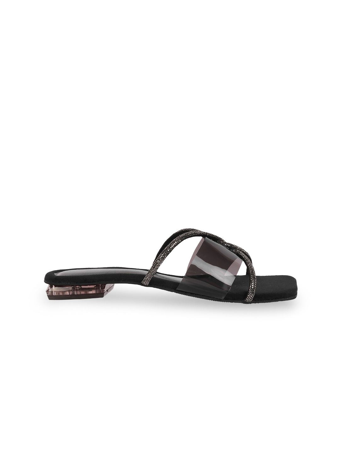 Mochi Women Open Toe Flats
