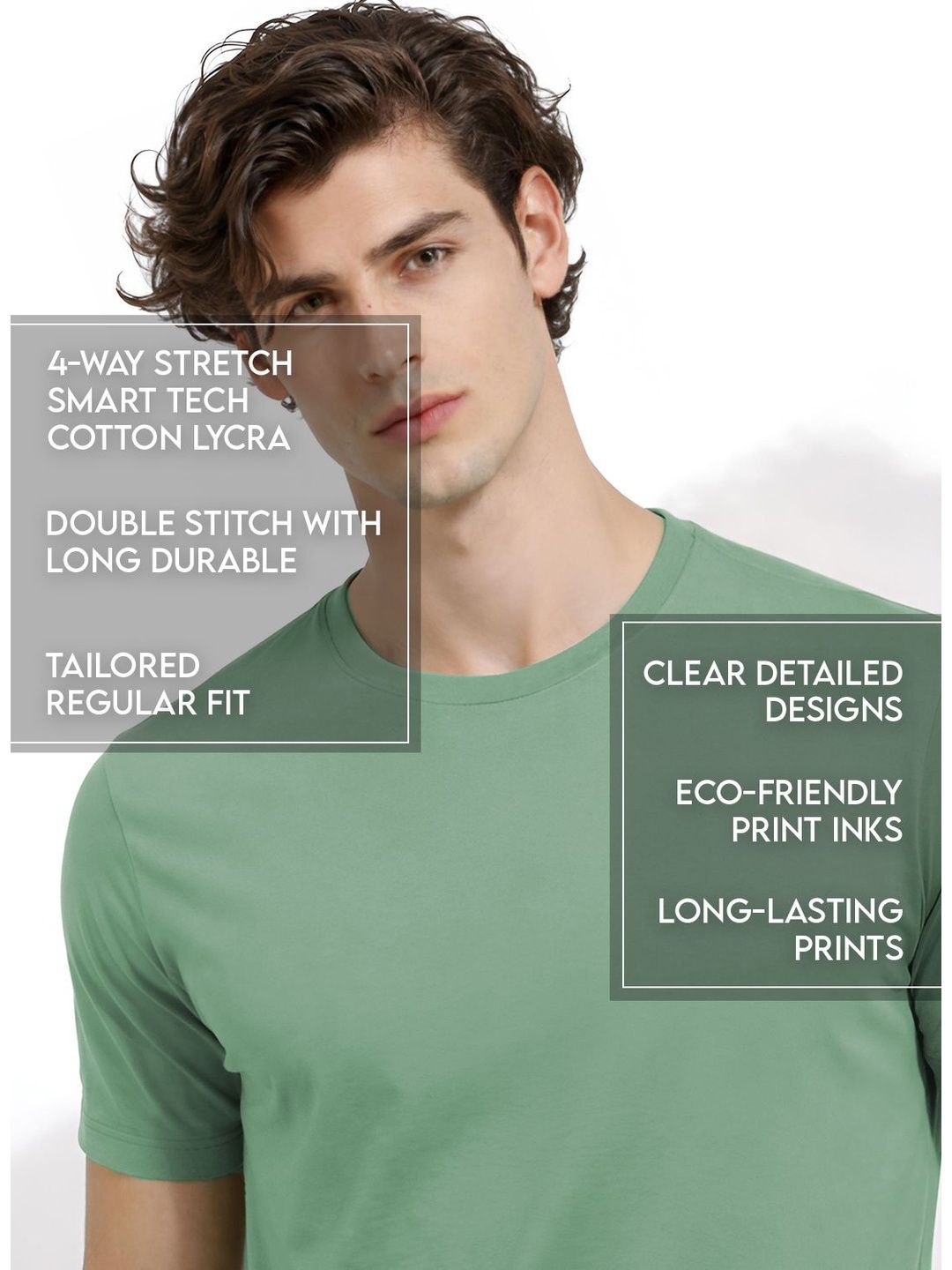 ADRO Men Sports Printed T-shirt