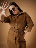 SASSAFRAS Curve Shirt Dress