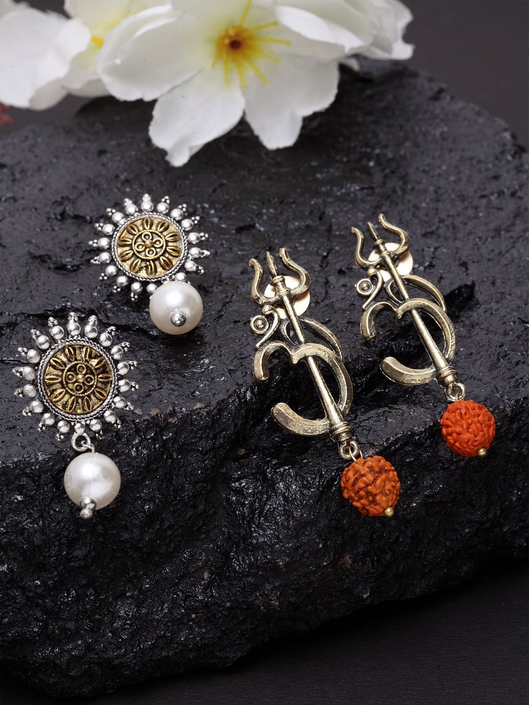 Anting-anting Drop Kontemporari Anouk