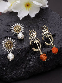 Anting-anting Drop Kontemporari Anouk