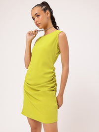 DressBerry Ruched Romance Mini Sheath Dress