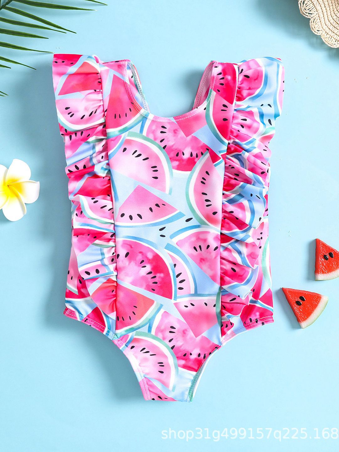 YK Infant Girls Printed Sleeveless Bodysuit