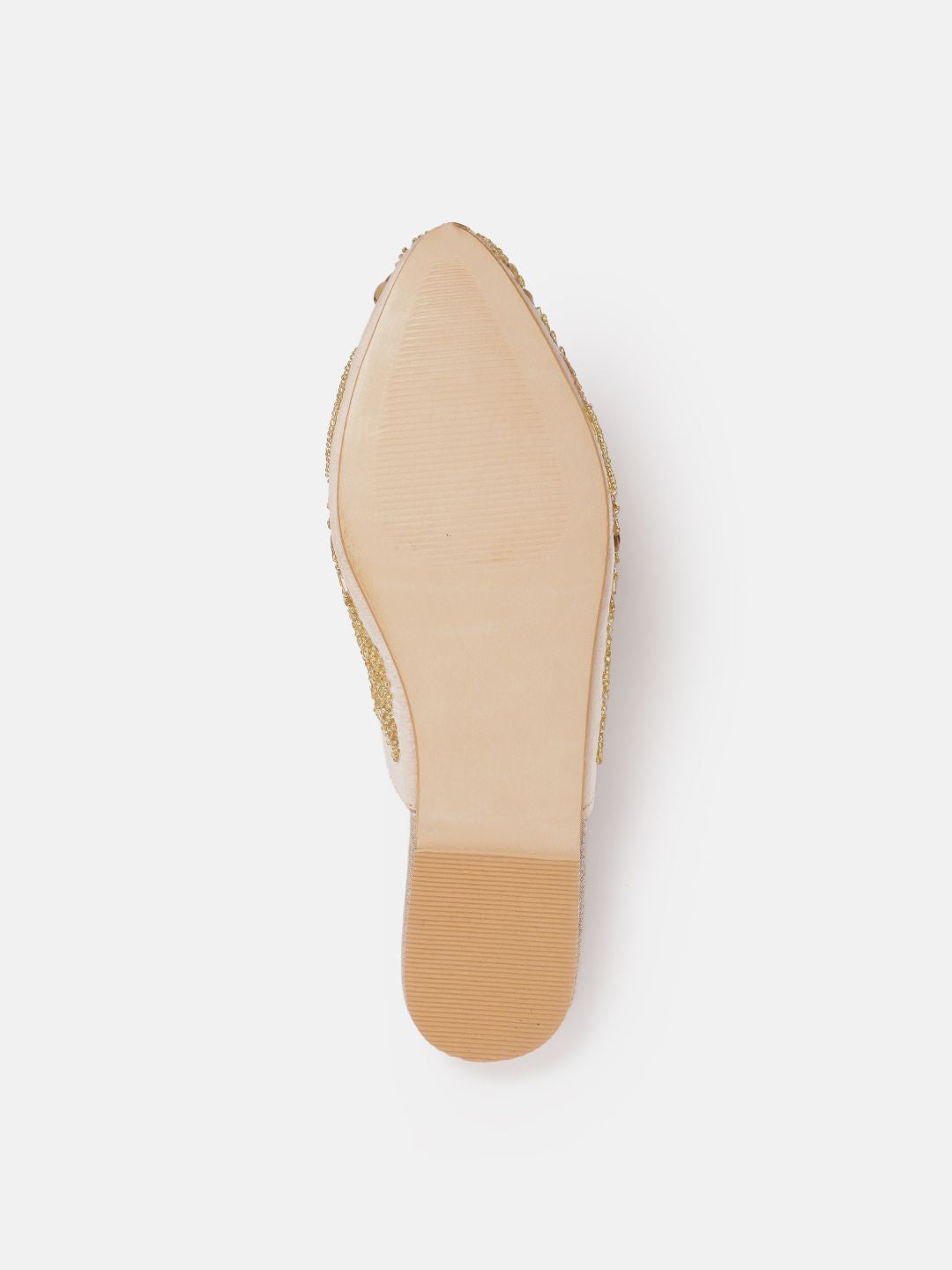 House of Pataudi Women Embellished Ethnic Mules