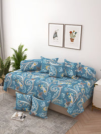 Story@home 8-Piece Satin Finish Diwan Set