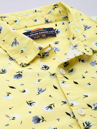 The Indian Garage Co Floral Printed Pure Cotton Casual Shirt