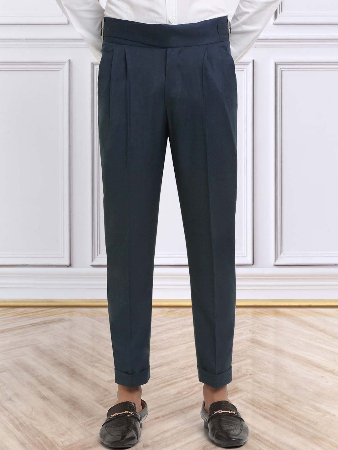 Moda Rapido Men Slim Fit Easy Wash Trousers