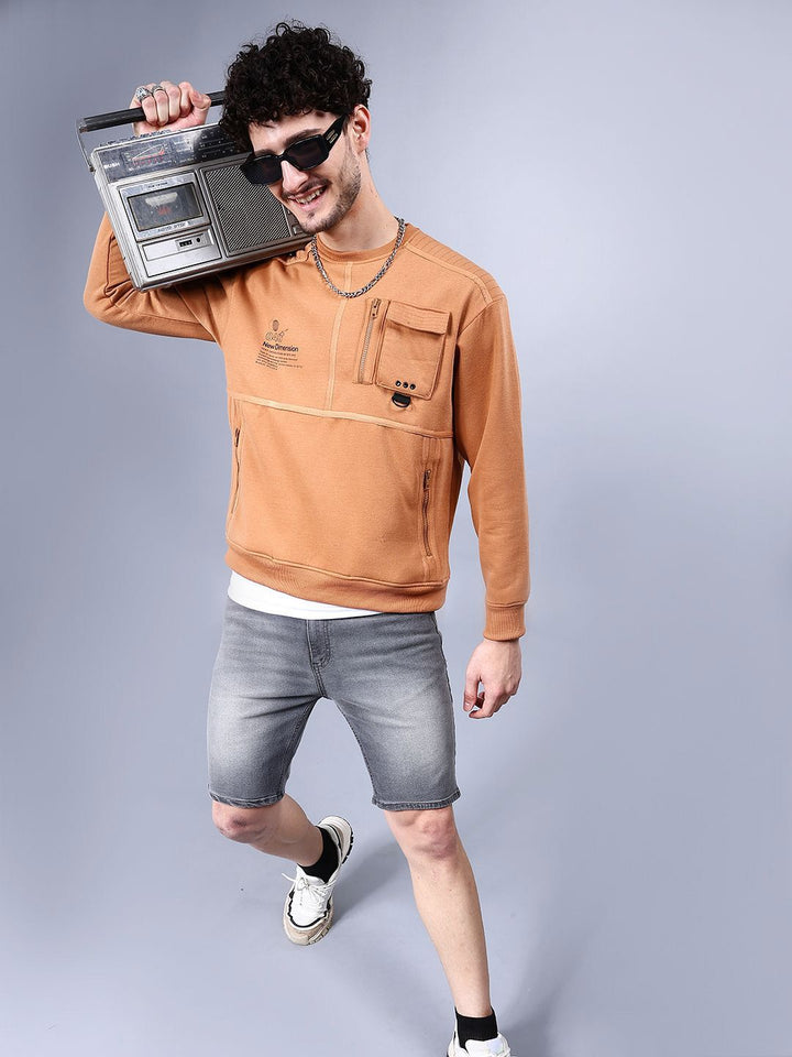 The Indian Garage Co Men Printed Sweatshirt