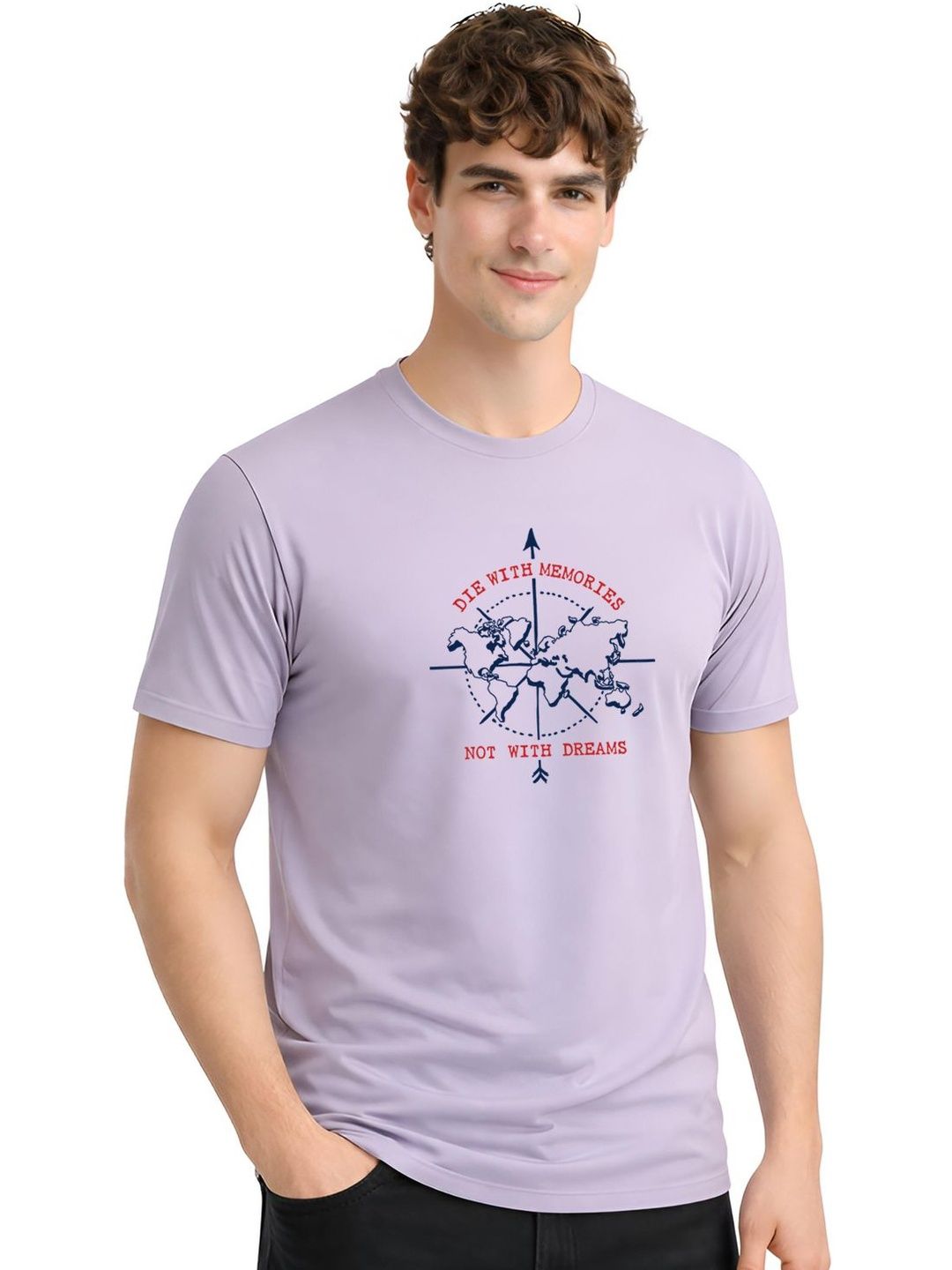 ADRO Men Printed T-shirt