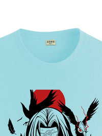 ADRO Men Printed Applique T-shirt