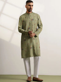 Kurta Bercetak Motif Etnik Lelaki Anouk