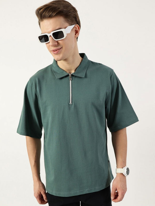 Thomas Scott Men Polo Collar Bio Finish T-shirt