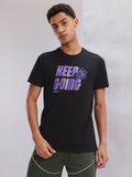 HRX by Hrithik Roshan Typography Print Lifestyle T-shirt