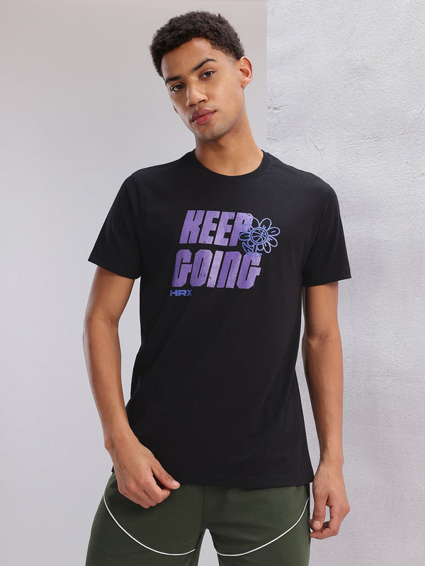 HRX by Hrithik Roshan Typography Print Lifestyle T-shirt