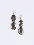 Anting-anting Drop Kontemporari Bersalut Emas Anouk Cubic Zirconia