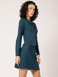 DressBerry Bold & Stylish Dobby Detail Co-Ords