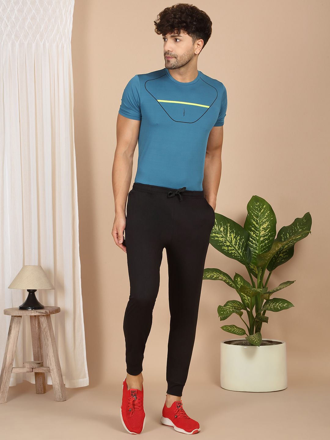 Sweet Dreams Men Cotton Mid-Rise Regular Fit Joggers
