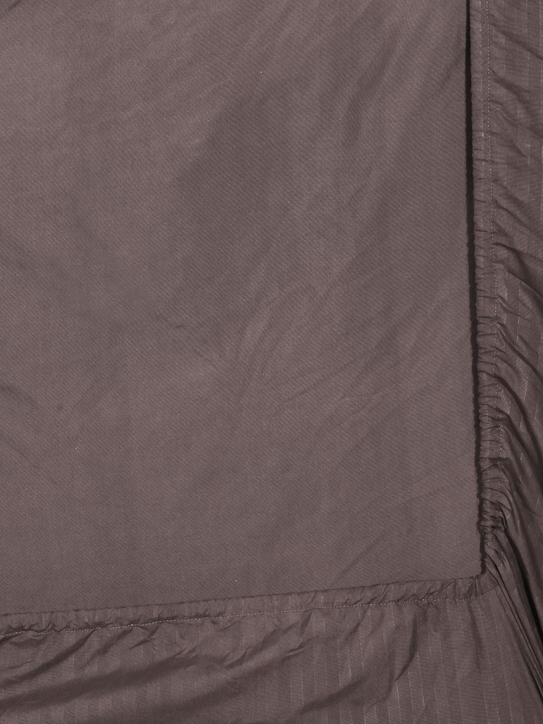 Myntra Elegant Homes Berjalur Coklat 300 TC Set Cadar King-2.50 m x 2.25 m