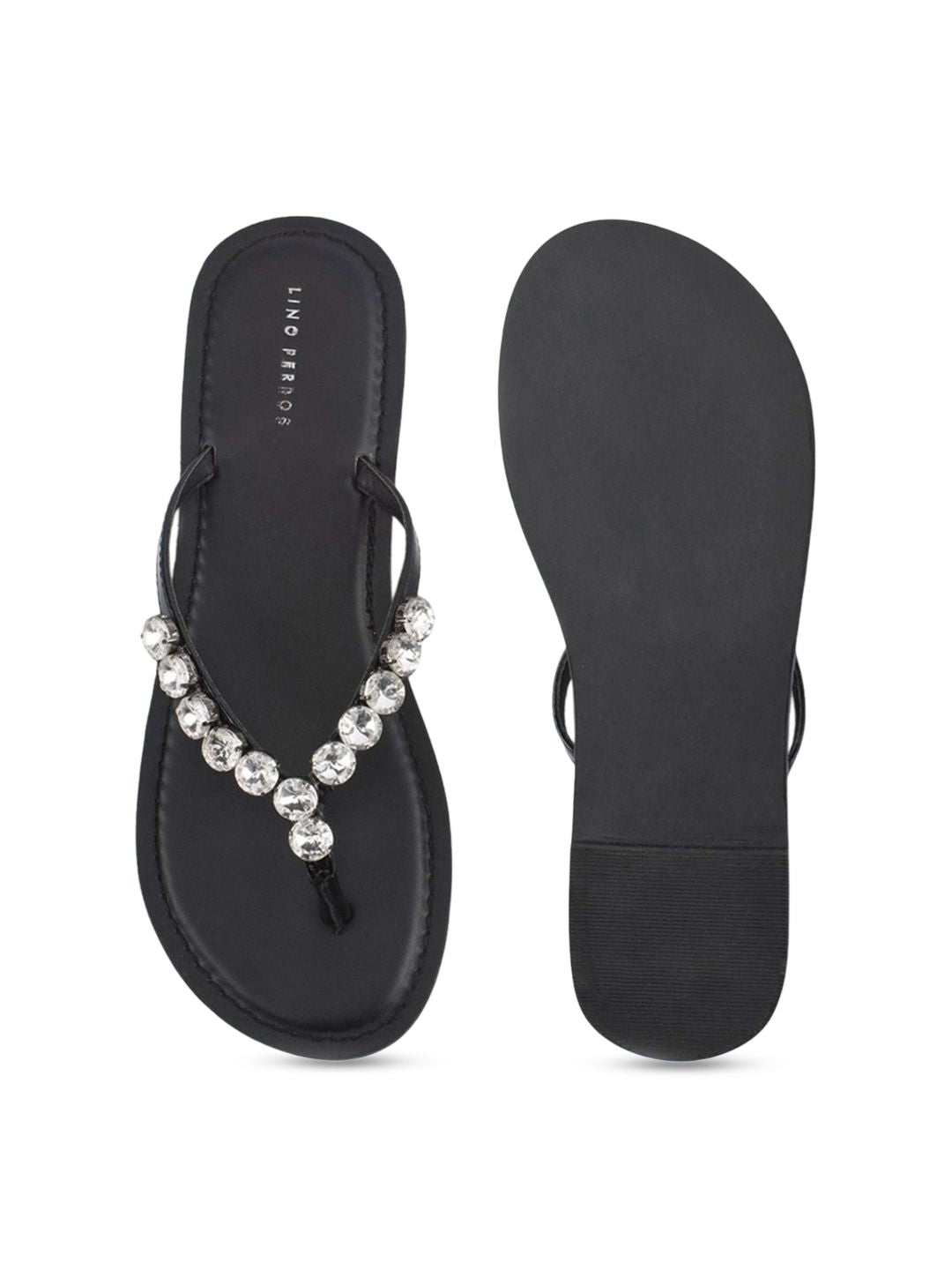 Lino Perros Women T-Strap Flats
