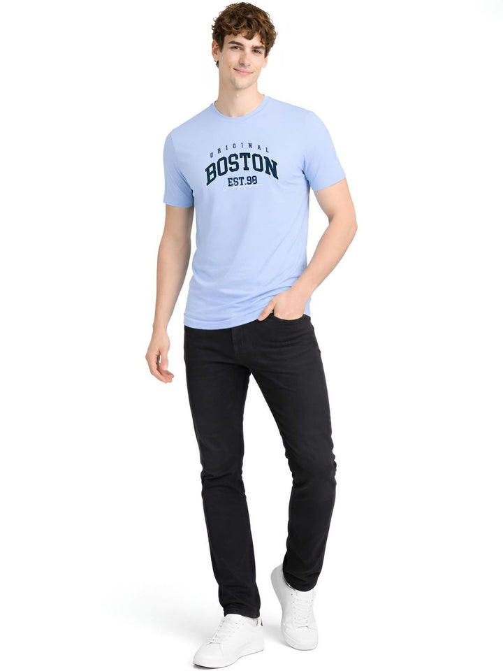 ADRO Men Typography Printed T-shirt