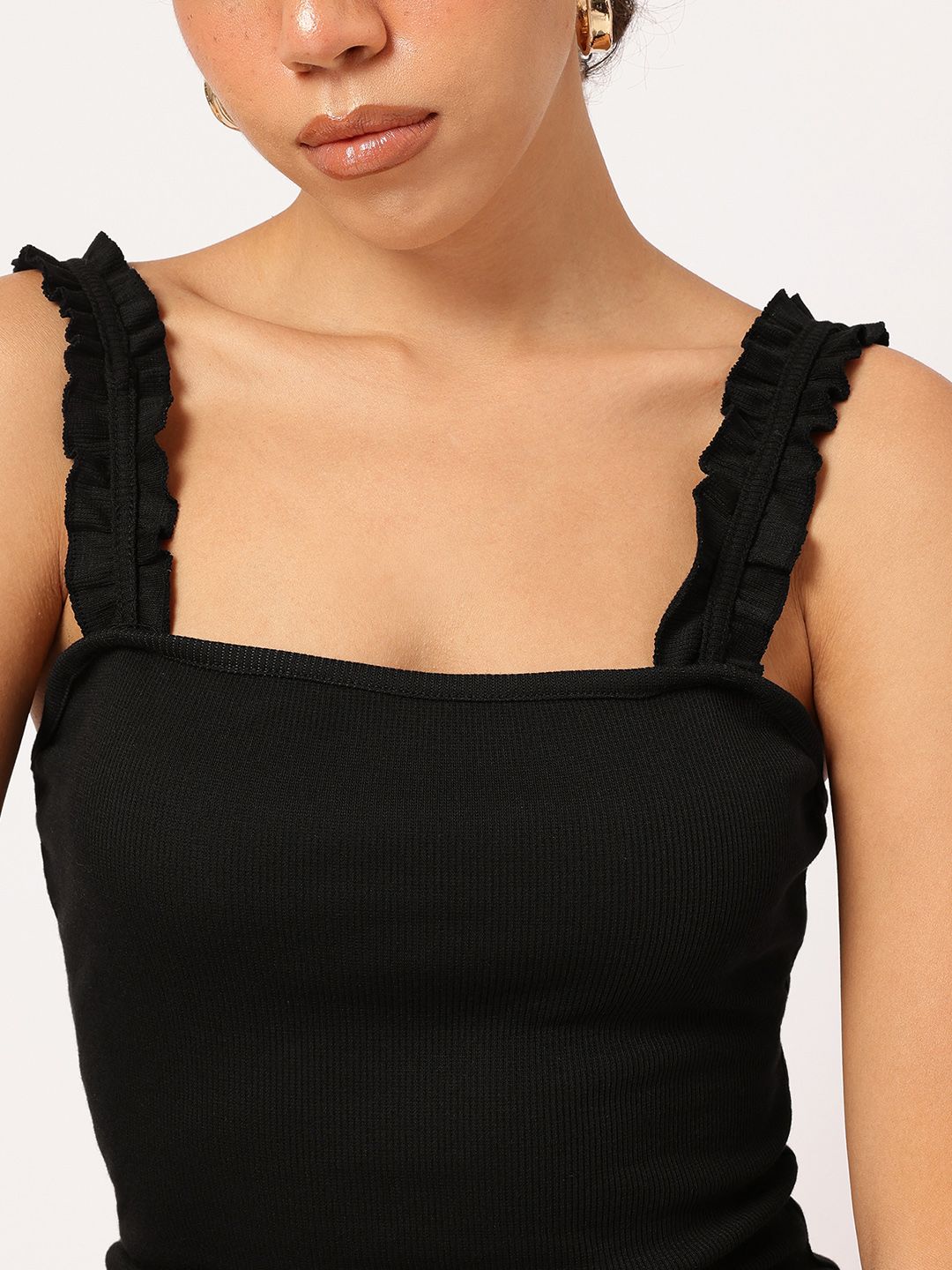 DressBerry Fusion Fits Ribbed Top