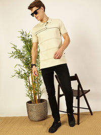 T-shirt kapas kolar Thomas Scott