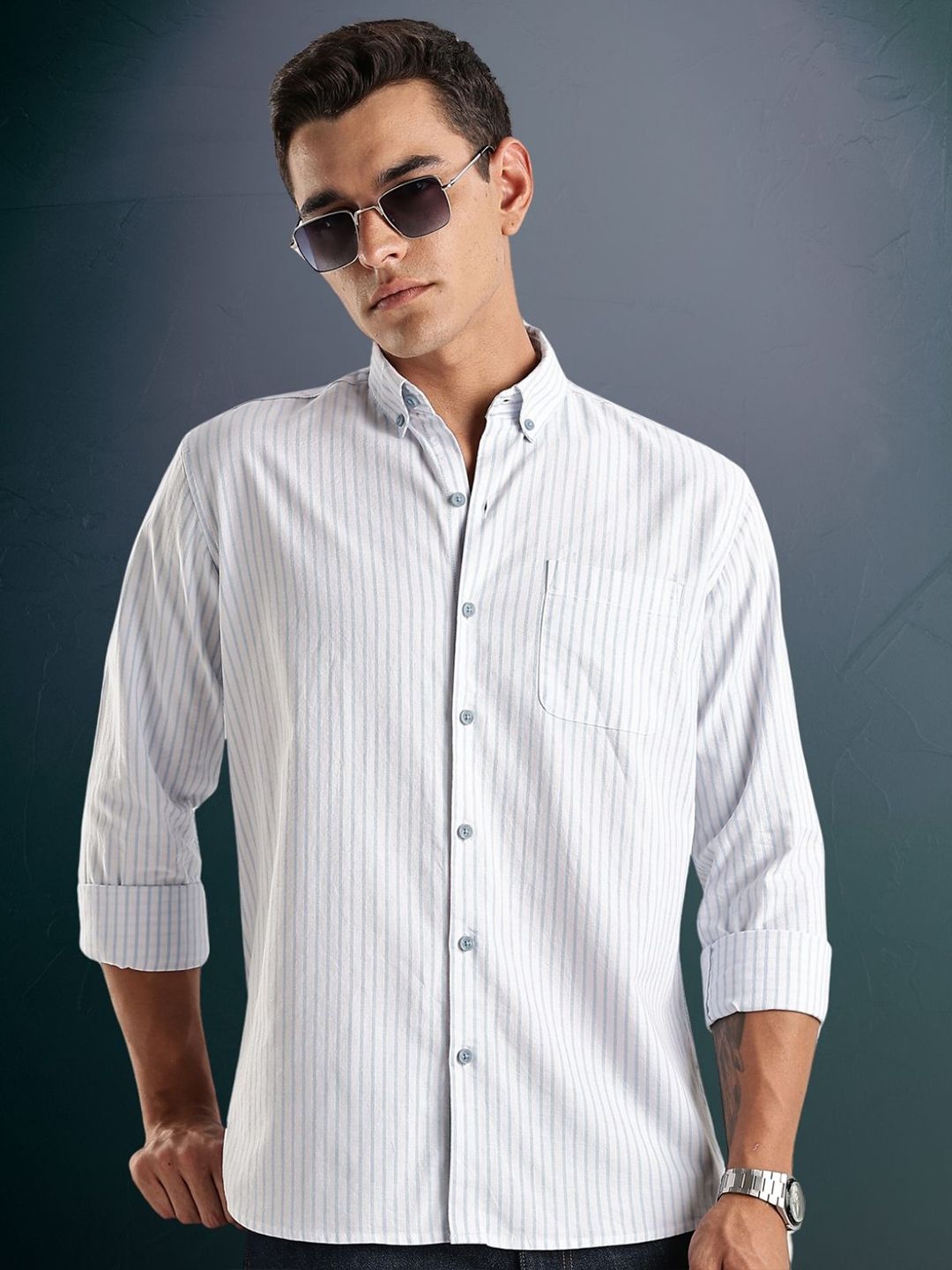 Baju Kasual Berjalur Standard ADRO